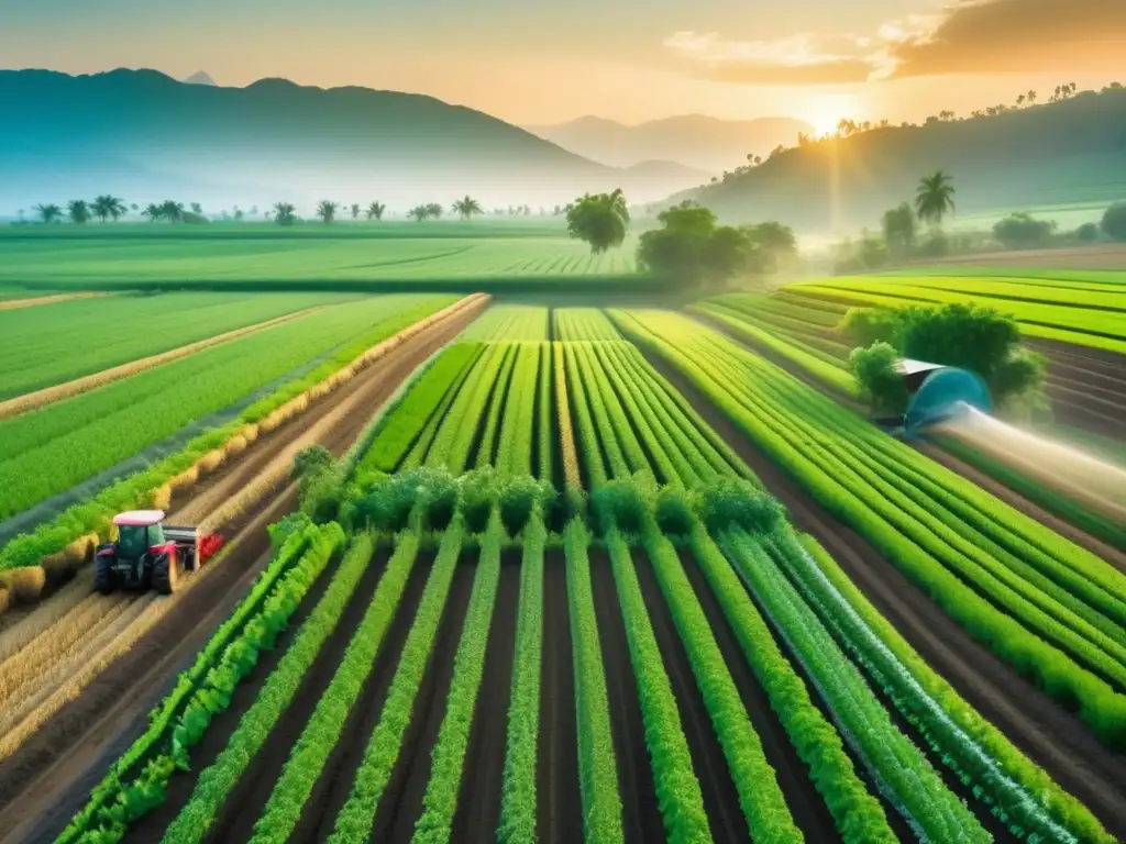 Agricultura sostenible, riego eficiente y almacenamiento seguro: relación desastres ambientales seguridad alimentaria