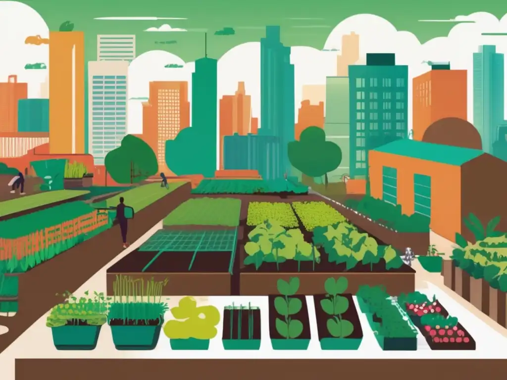 Agricultura urbana: seguridad alimentaria y comunidad