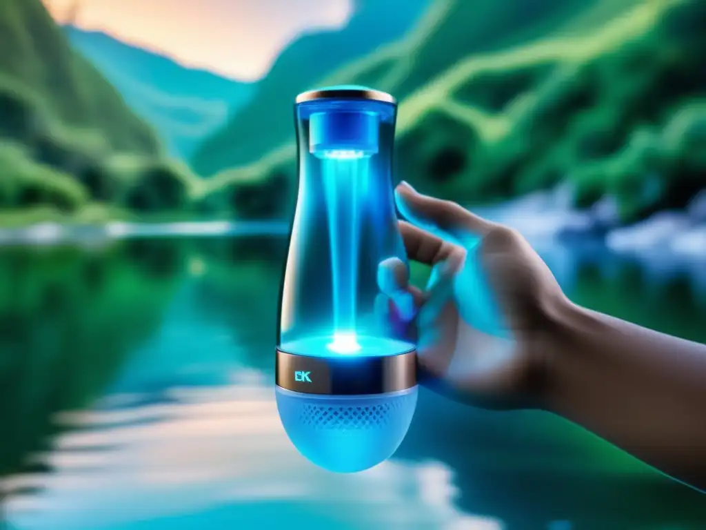 Purificador de agua portátil: pureza y eficiencia Dispositivo portátil purificador de agua: importancia y riesgos del yodo para purificar agua