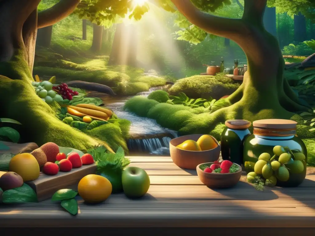 Naturaleza abundante: frutas, verduras y técnicas de conservación de alimentos (110 caracteres)