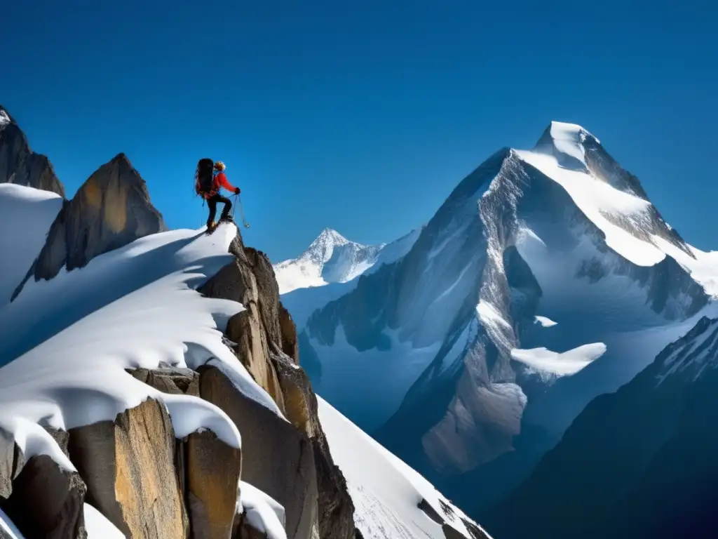 Técnicas de escalada segura en montaña