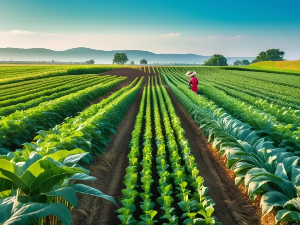 Agricultura sostenible: Relación desastres ambientales seguridad alimentaria