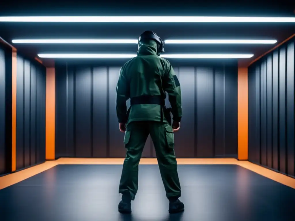 Técnica de defensa personal en acción Técnicas defensa personal asalto emergencia: Escena poderosa de entrenamiento con instructor y participantes diversos, demostrando autodefensa