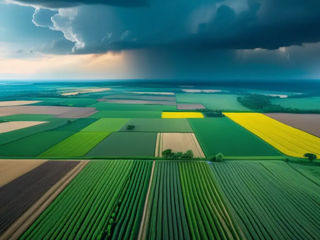 Relación desastres ambientales seguridad alimentaria: campo fértil y amenaza eléctrica