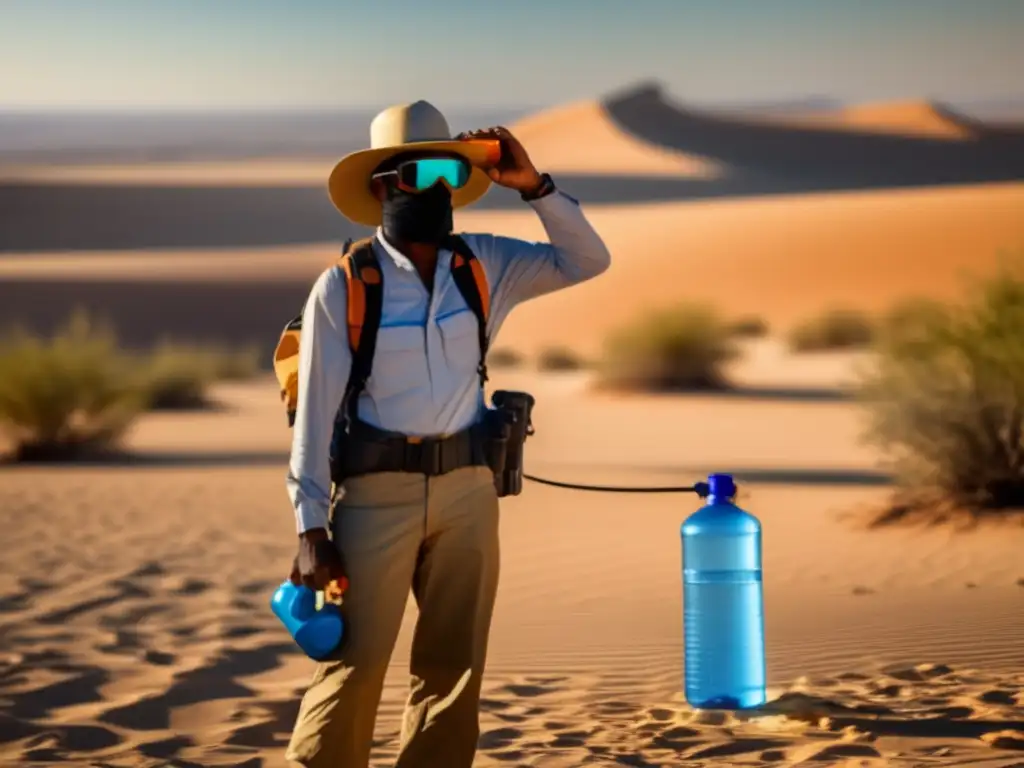 Guía supervivencia calor extremo preppers: Desierto, protección, hidratación, aislamiento, paisaje