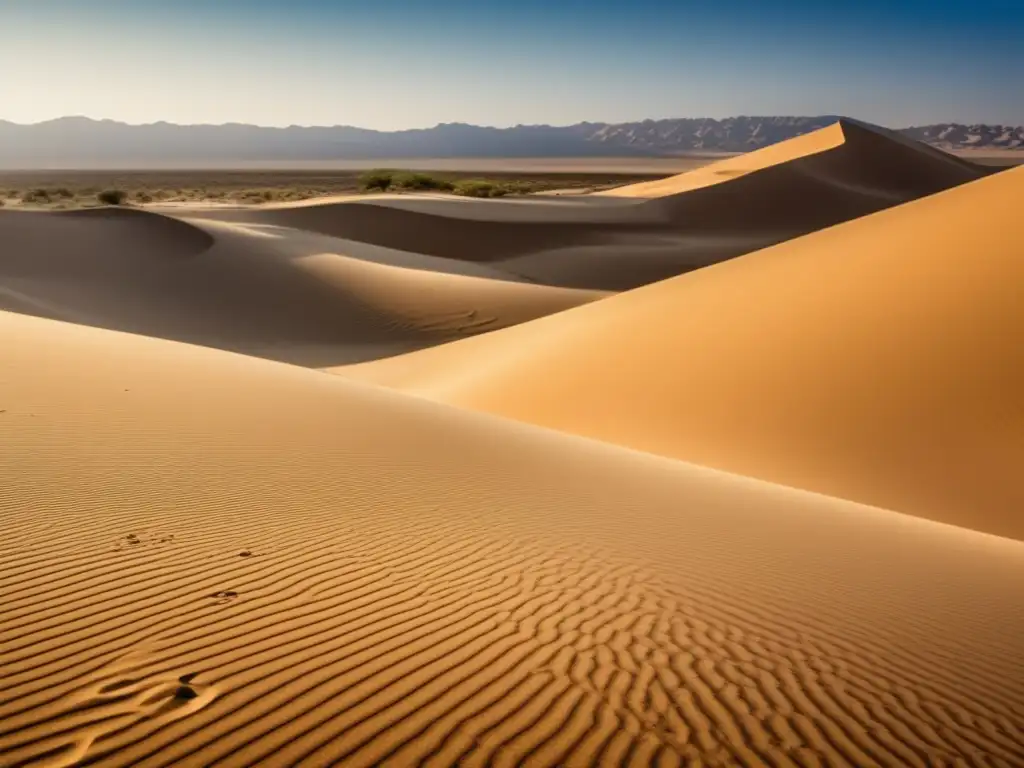 Paisaje desierto, persona con sistema filtración agua, plantas comestibles, estilo moderno - Alimentos supervivencia desierto preppers