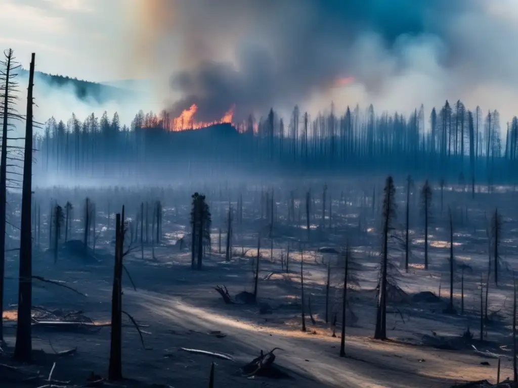 Consecuencias del fuego: Desastre ambiental y refugiados climáticos