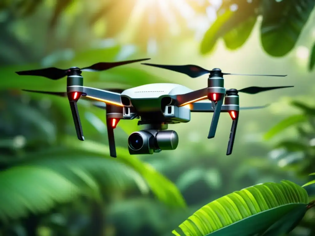 Aplicaciones prácticas de drones en exploración de la selva tropical