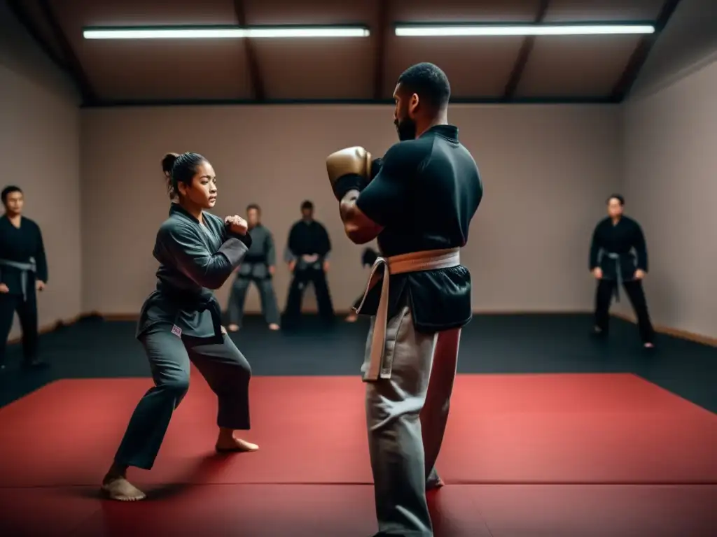 Entrenamiento de defensa personal con técnicas psicológicas para preppers