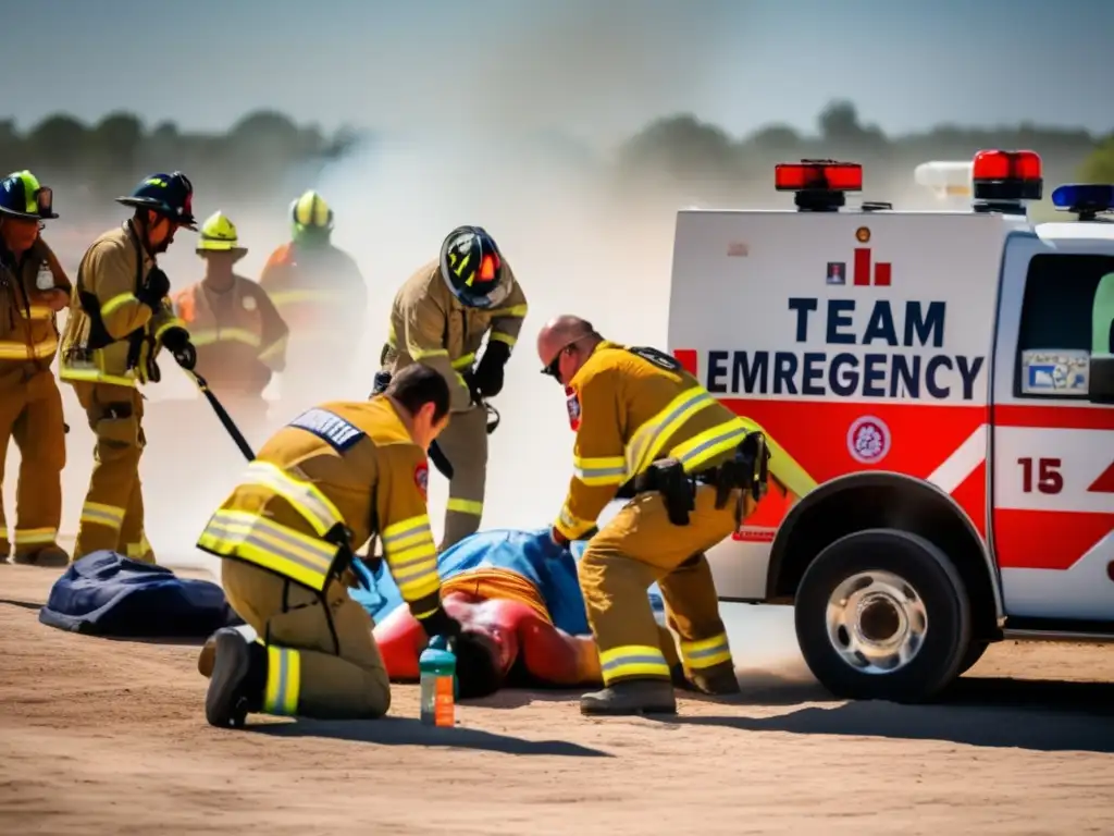 Tratamiento de agotamiento por calor en emergencia