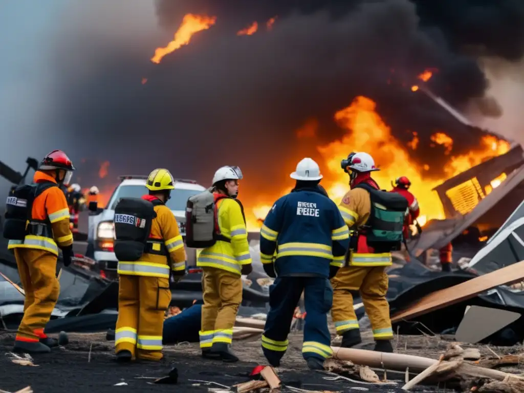 Equipo de rescate en acción, certificaciones de supervivencia