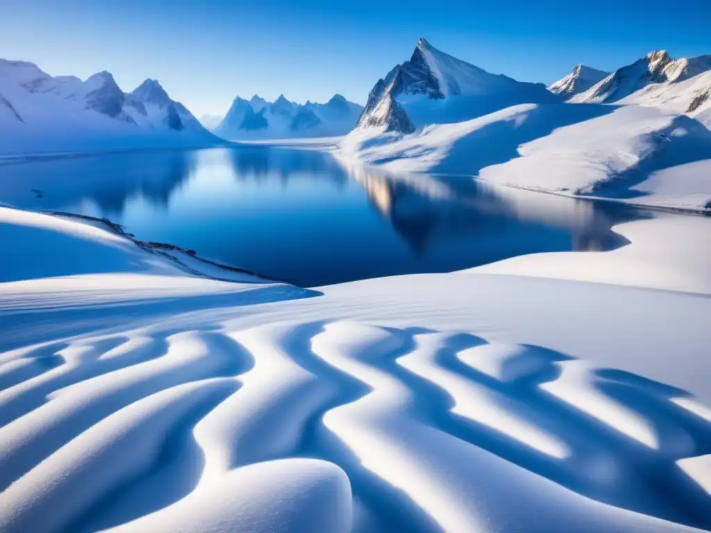 Paisaje nevado resalta técnicas de supervivencia en hielo y nieve