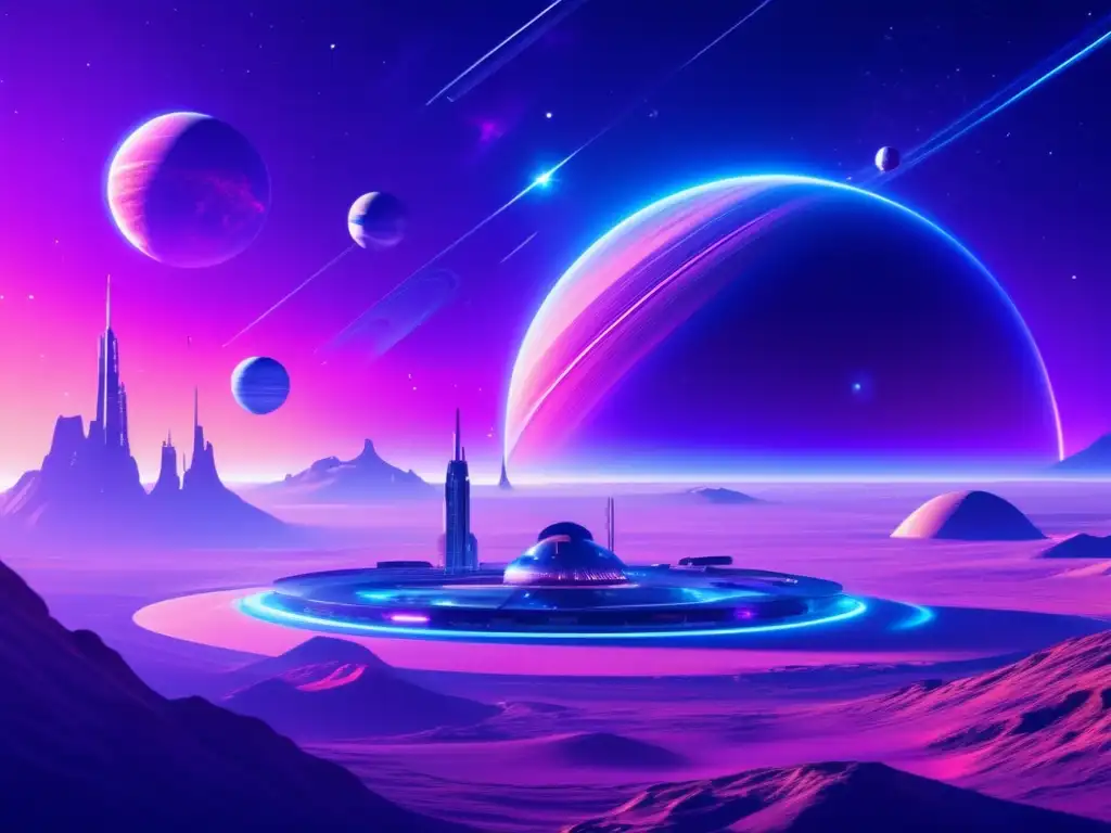 Estación espacial futurista en órbita - Preparacionismo en el espacio: Guía de supervivencia futurista - Estación espacial, planeta remoto, astronauta en reparaciones