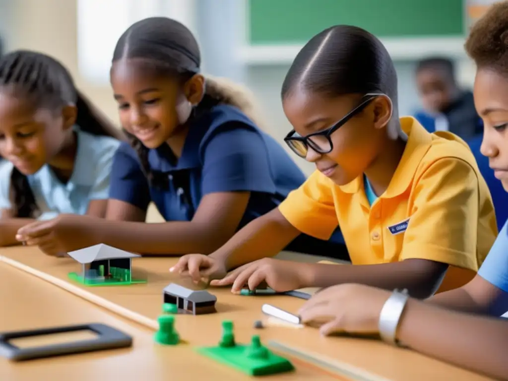 Estudiantes participando en programa de preparación para nuevas generaciones