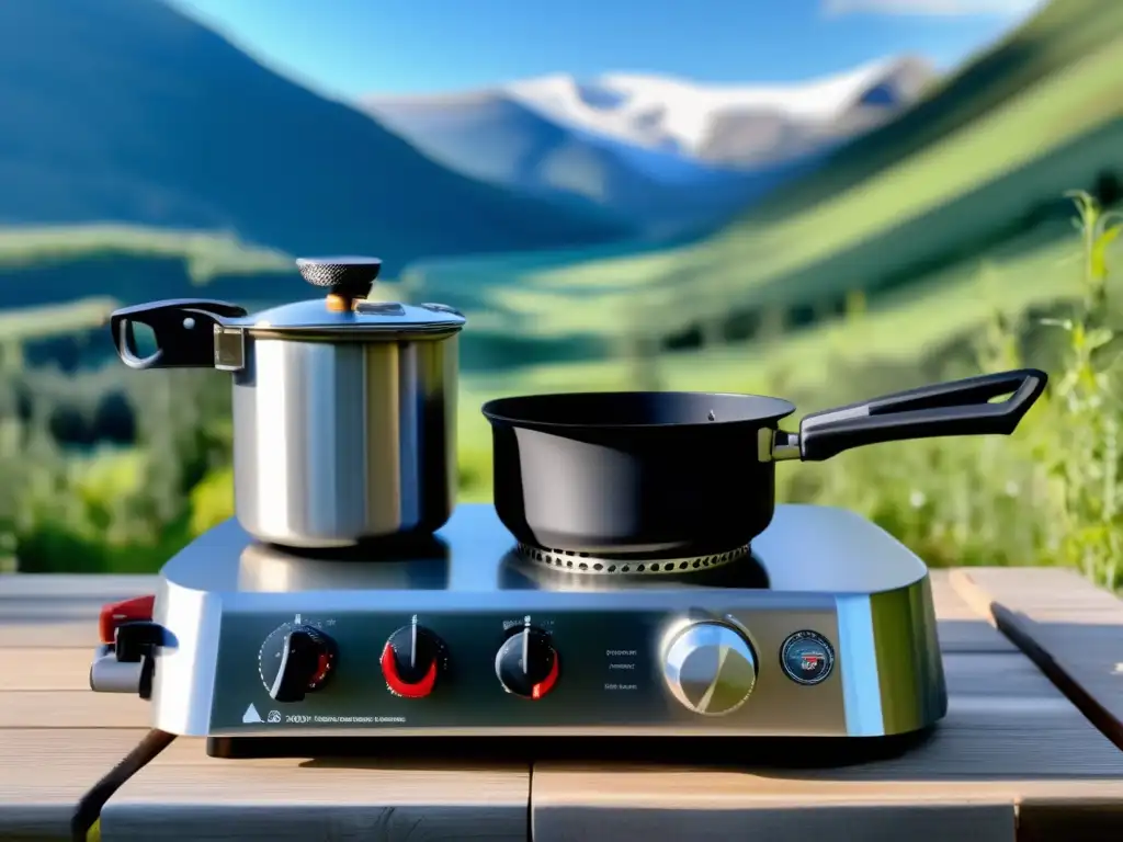 Equipo de cocina para supervivencia en la naturaleza