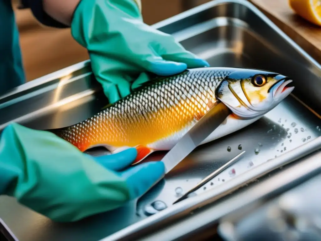 Especialista en conservación de pescado y mariscos en emergencias