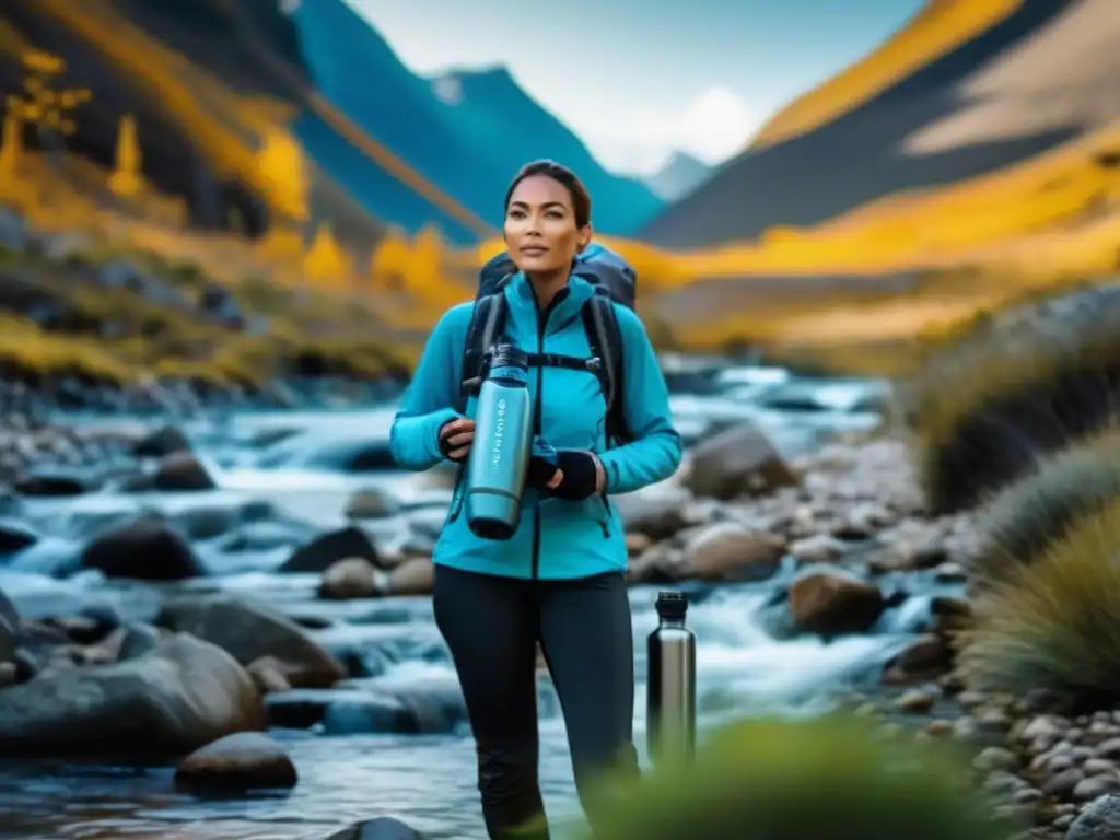 Experto en purificación de agua en emergencias