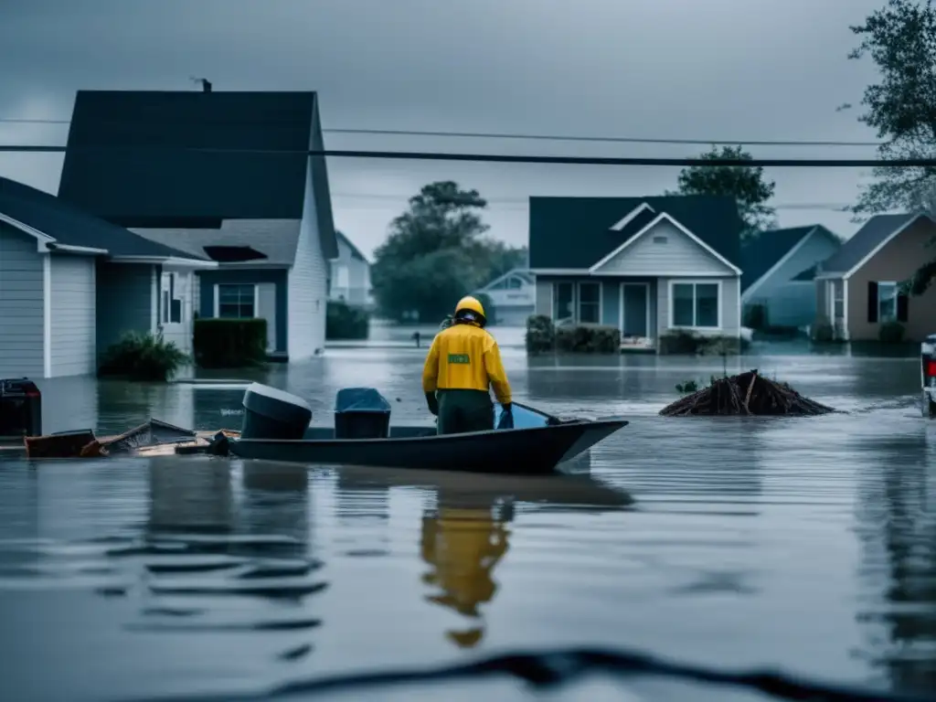 Inundación tras tormenta: barrio sumergido, limpieza, desinfección, enfermedades - Guía de supervivencia en inundaciones para preppers