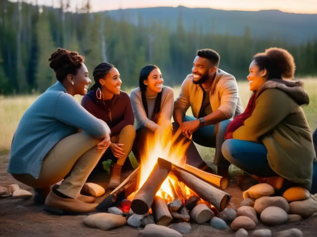 Gestión habilidades supervivencia grupal: Diversidad en campamento, colaboración, adaptabilidad, aprendizaje continuo