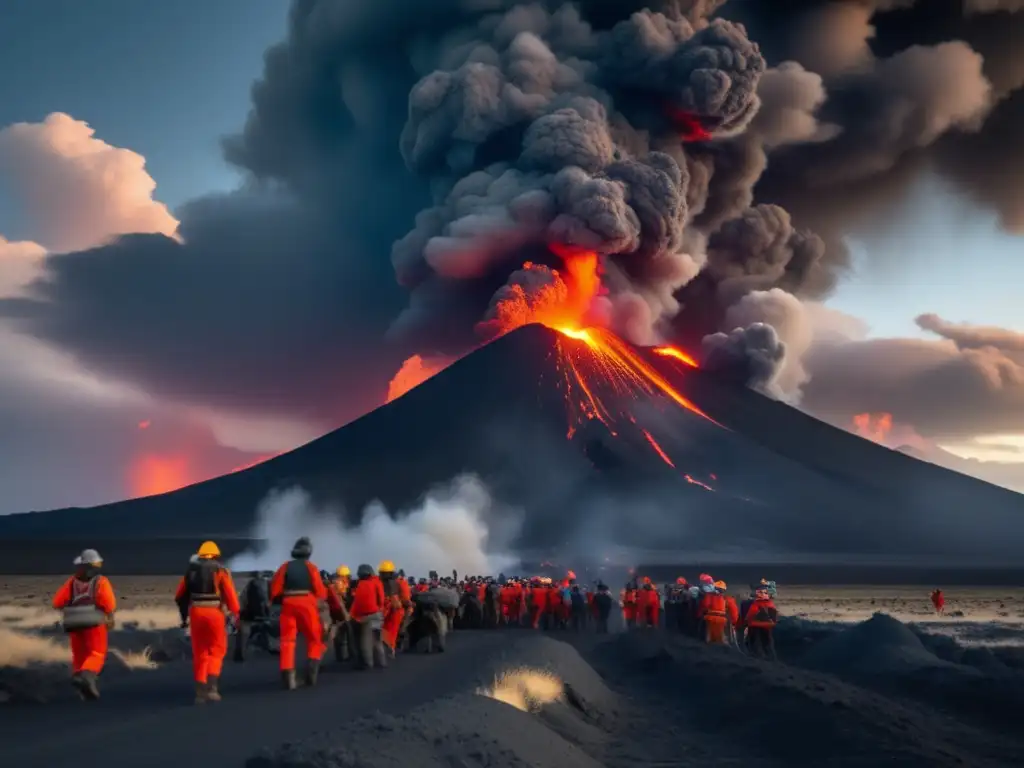 Después de la erupción volcánica: Preparación y resiliencia