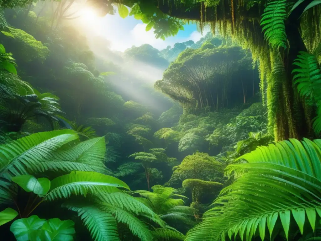 Guía supervivencia selva preppers: Explora la exuberante belleza y desafíos de la selva en esta impresionante imagen 8k