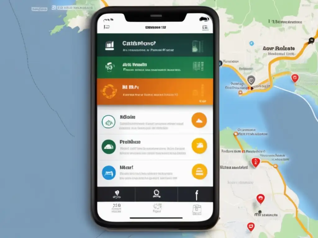 Aplicación móvil para preparacionistas modernos con mapa en tiempo real, checklists y compatibilidad iOS/Android