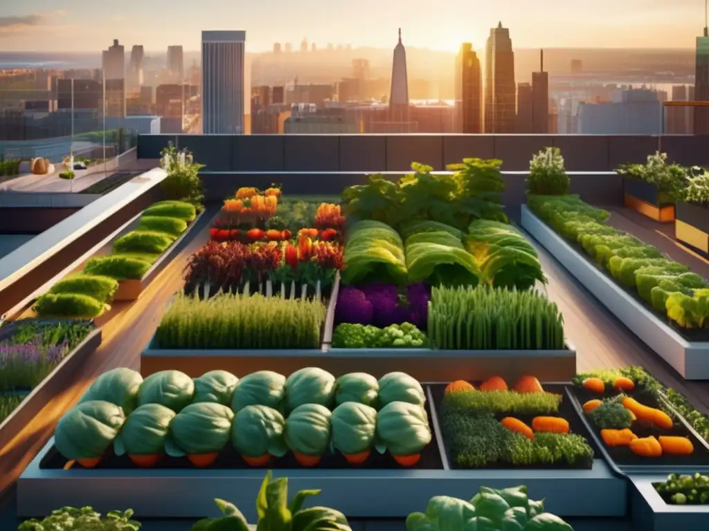 Hermoso jardín urbano muestra la preparación del suelo para agricultura urbana