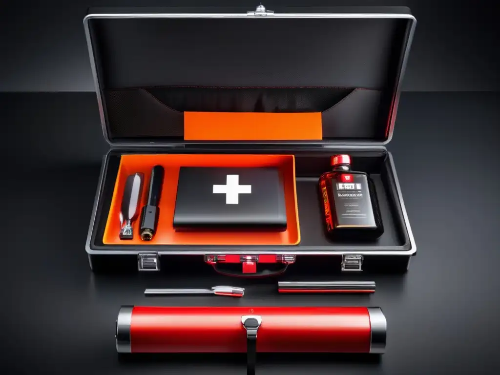 Kits de emergencia para vehículos de lujo: un elegante y completo kit de emergencia diseñado especialmente para vehículos de lujo