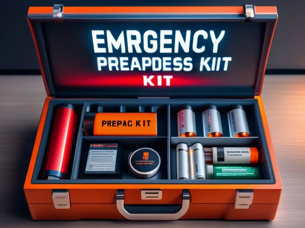 Kit emergencias: baterías recargables y reutilización en emergencias