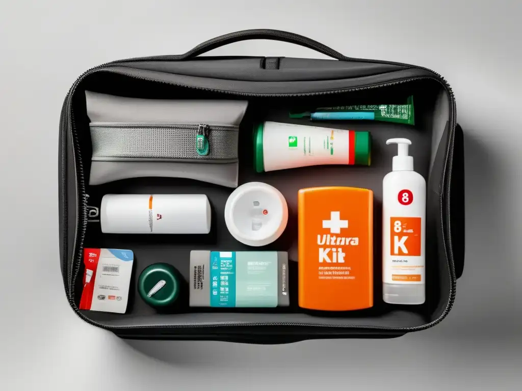 Kit de emergencia organizado para viajar con niños Kit de emergencia para viajar con niños: organizado, completo y seguro