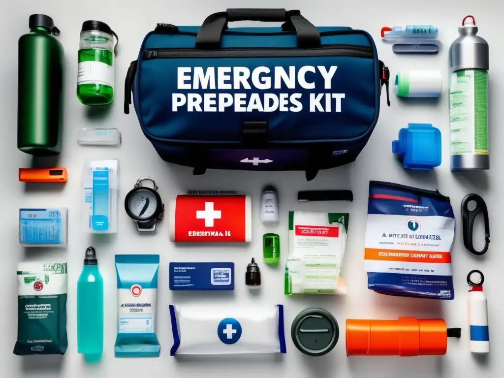 Kit de preparación de emergencia en refugios, completo y detallado