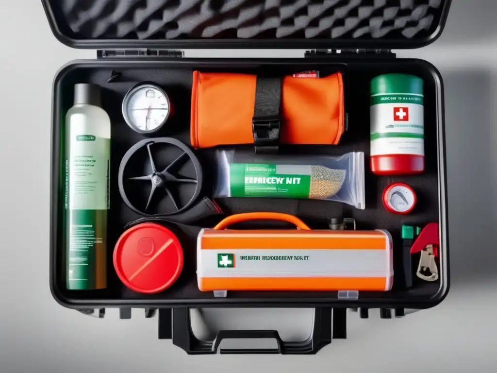 Kit emergencia vehículo completo: organizado, profesional, preparado