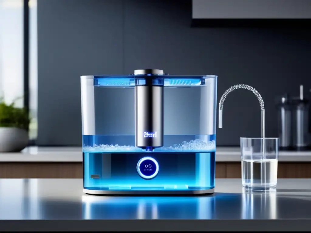 Purificador de agua moderno y eficiente Importancia y riesgos del yodo para purificar agua -