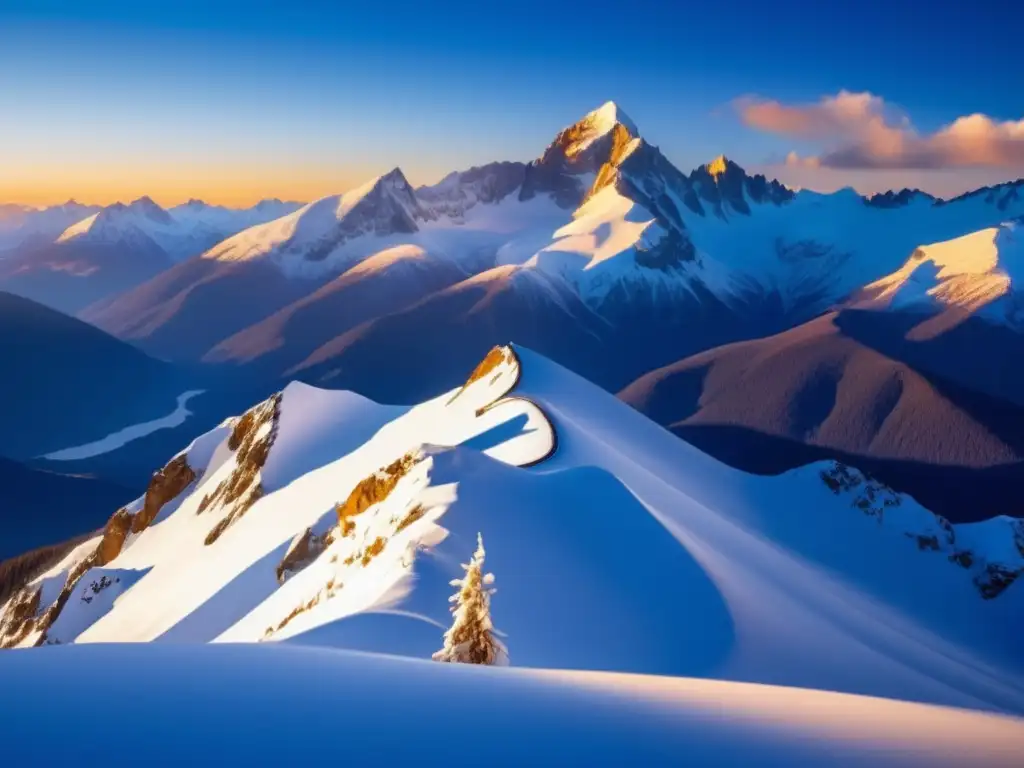 Preparación para el frío extremo en majestuoso paisaje invernal