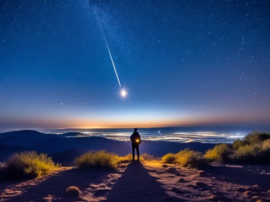 Técnicas de orientación nocturna para preppers bajo un cielo estrellado