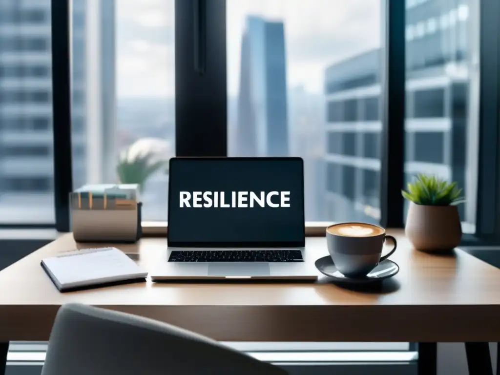 Espacio de trabajo moderno y profesional - Resiliencia financiera