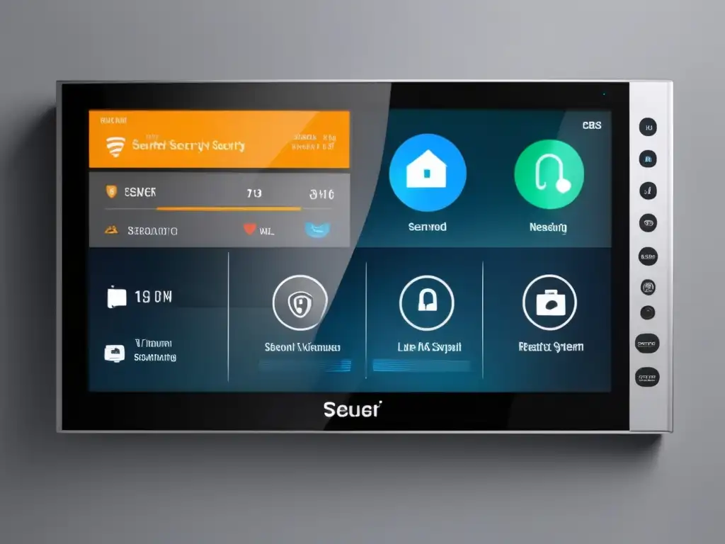 Panel de control de seguridad para el hogar: monitoreo remoto y diseño avanzado