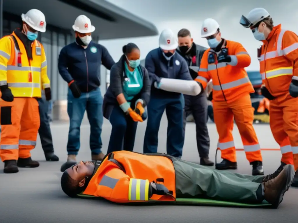 Preparacionismo para eventos de emergencia con expertos en primeros auxilios, suministros y talleres -