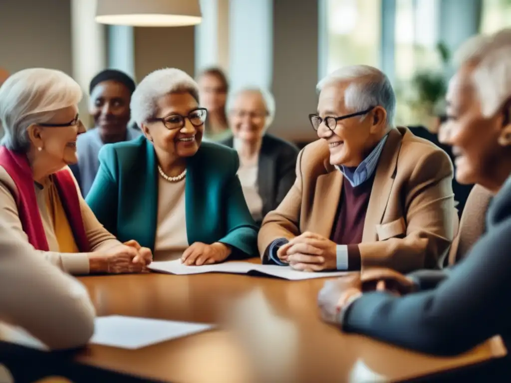 Ancianos integrados en preparacionismo