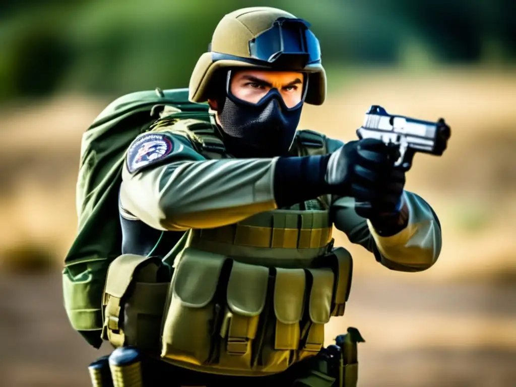 Prepper ejecutando técnicas de defensa contra agresor: Técnicas defensa personal preppers agresores