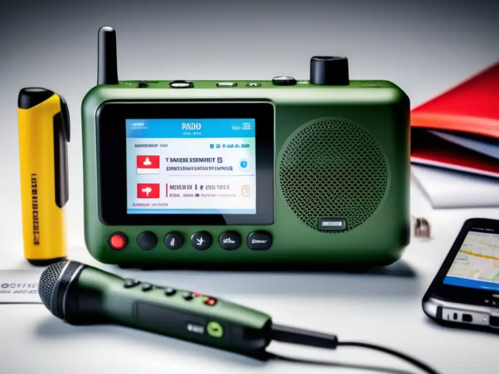 Radio emergencia profesional, diseño moderno y funciones avanzadas - Guía completa radios emergencia preparacionistas