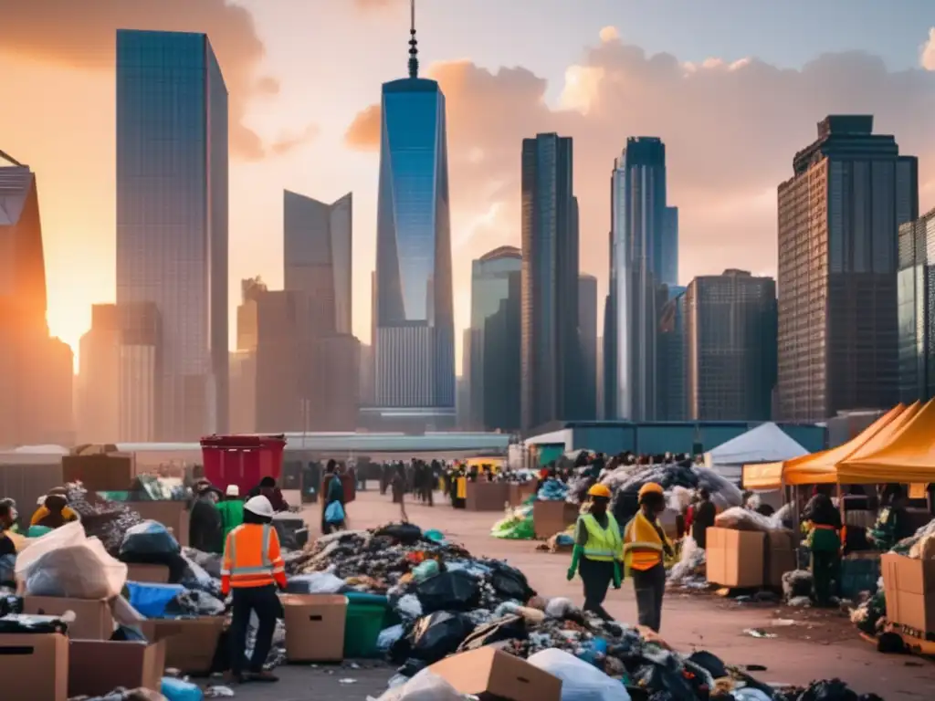 Supervivencia urbana: Reciclaje y reutilización en acción