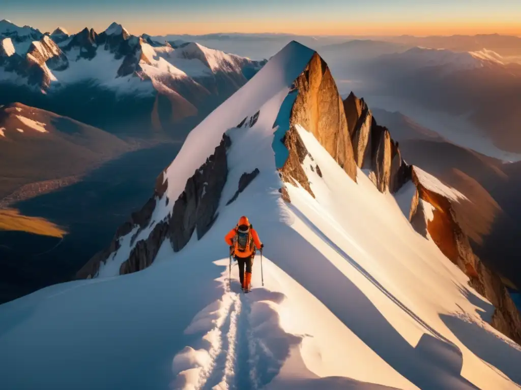 Aerial view montañas nevadas con señales de rescate e interpretación