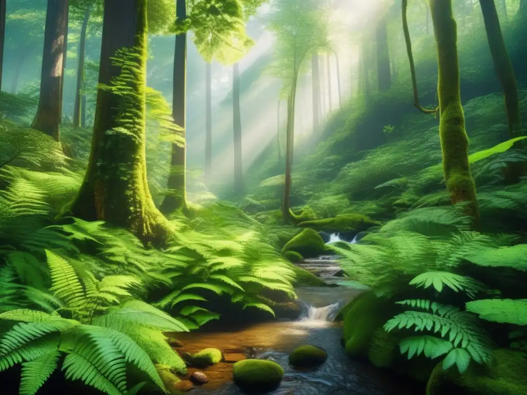 Bosque exuberante: Camuflaje y supervivencia en la naturaleza Forestal con técnicas de camuflaje y supervivencia en la naturaleza