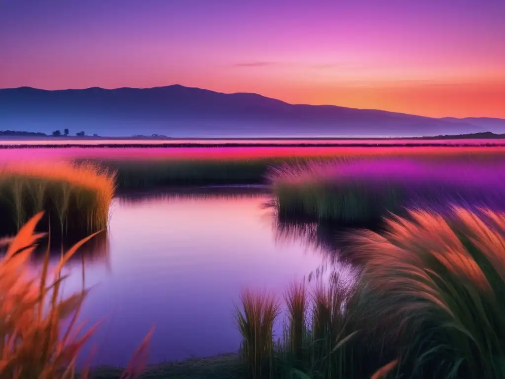 Imagen de paisaje sereno al atardecer, con figura meditando - Técnicas para controlar estrés y miedo en desastres