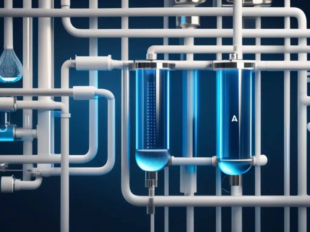 Purificación agua ozono efectividad en sistema moderno de purificación de agua