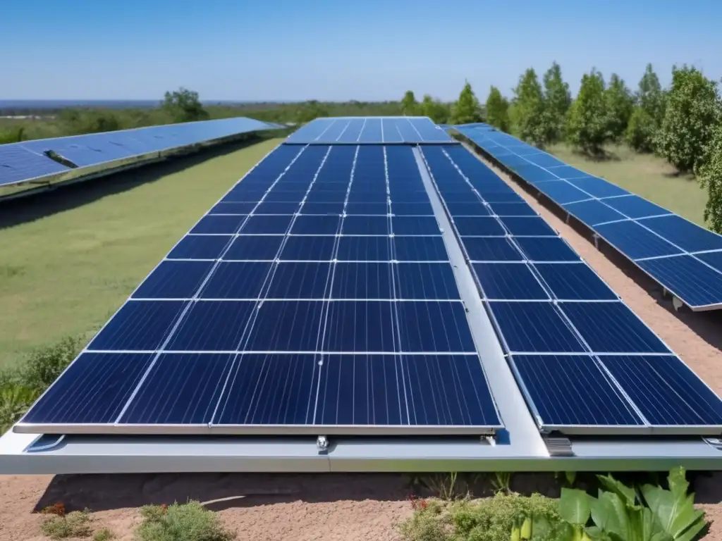 Instalación baterías solares refugio supervivencia: paneles solares en refugio