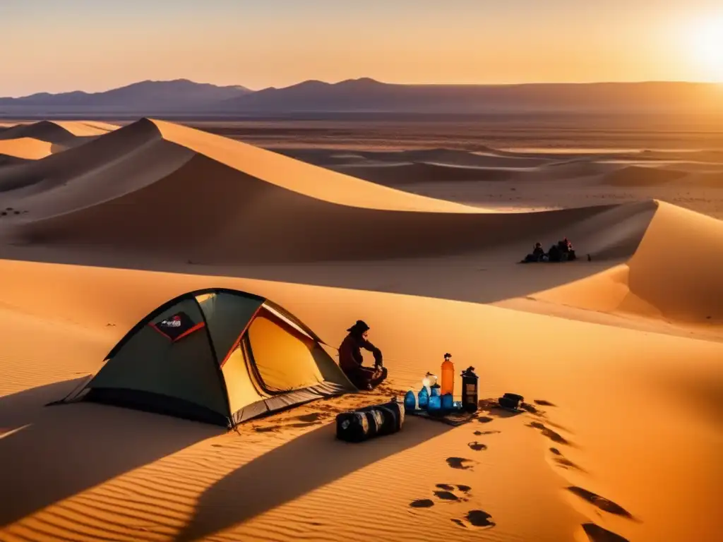 Purificación agua desierto: campamento, métodos químicos y físicos, supervivencia