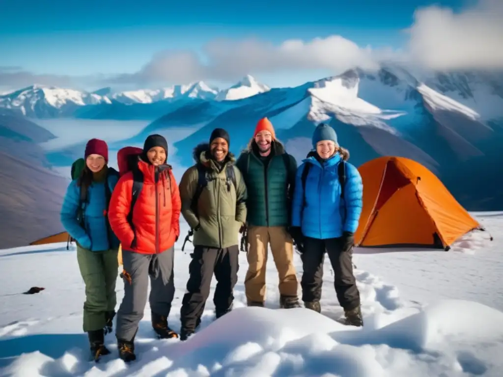 Cursos de supervivencia en climas extremos: preparación y determinación en la montaña nevada