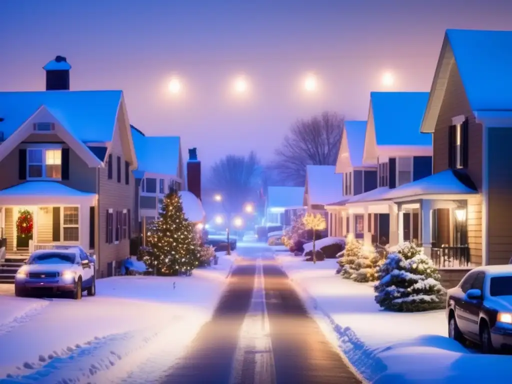 Vecindario en tormenta de nieve: preparación comunitaria y resiliencia